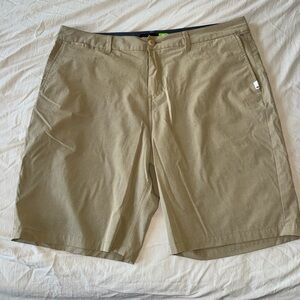 Quiksilver Men's Khaki Amphibian Hybrid Shorts
